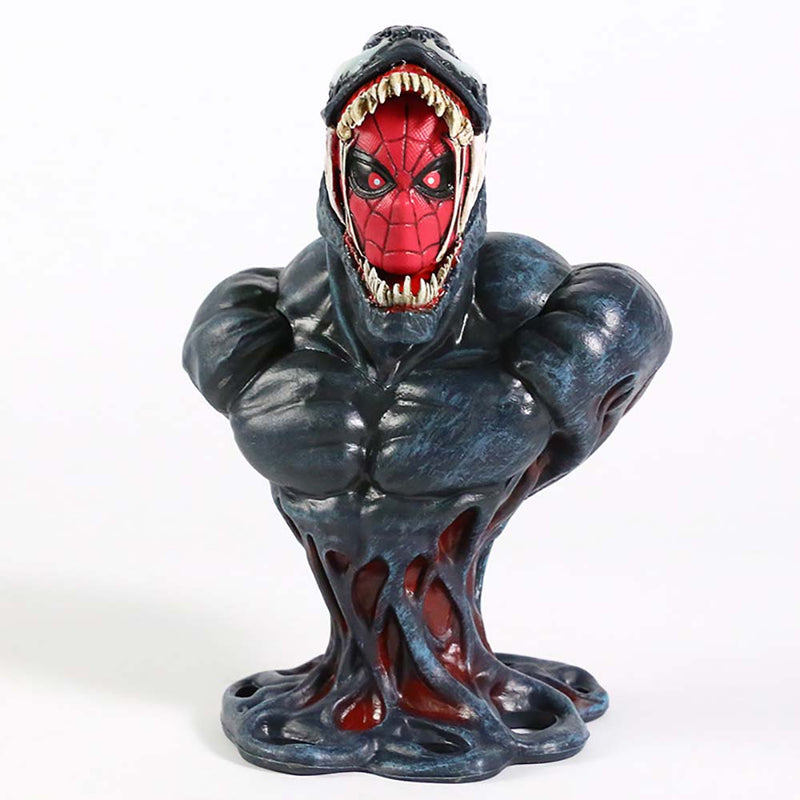 The Amazing Spiderman Venom Bust Action Figure Model Toy 16cm