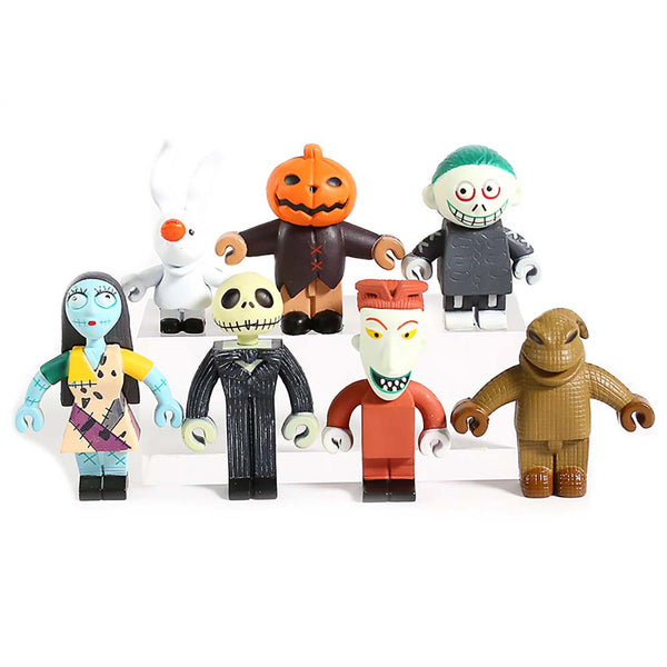 The Nightmare Before Cartoon Action Figure Mini Model Toy 7pcs