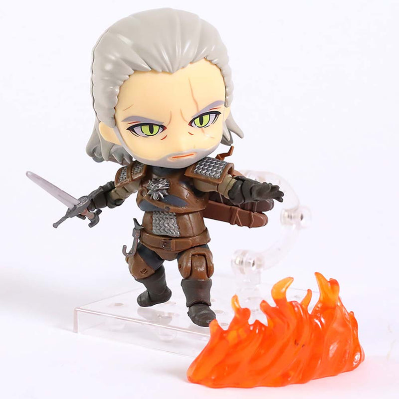 The Witcher 3 Wild Hunt Geralt 907 Action Figure Toy 10cm