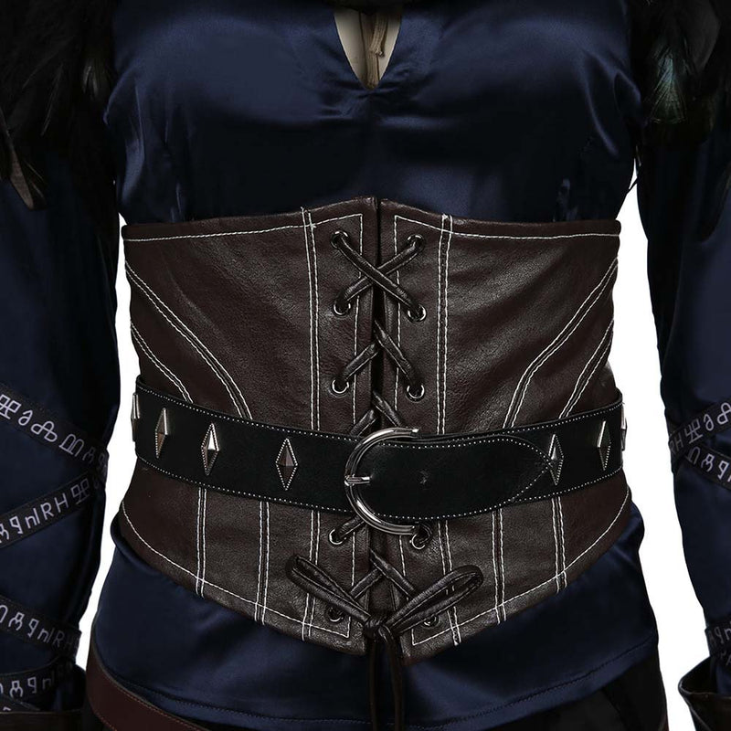 The Witcher Yennefer of Vengerberg Cosplay Halloween Costume Full Sets