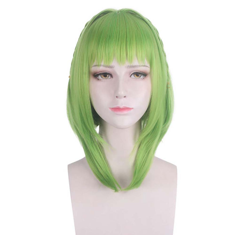 Toilet Bound Hanako Kun Nanamine Sakura Cosplay Wig Green Hair