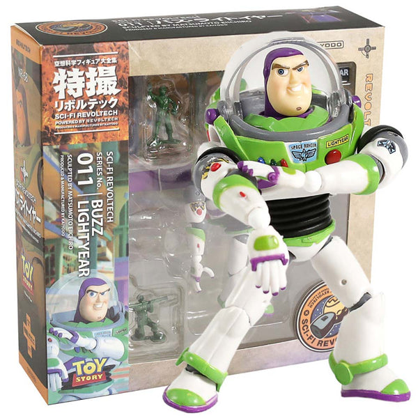 Toy Story Revoltech Series NO 011 Buzz Lightyear Action Figure Toy 13cm