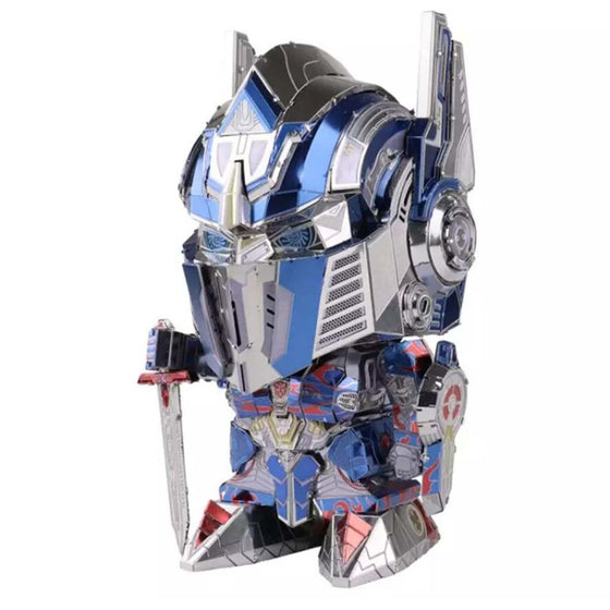 Transformers Mask Optimus Prime 3D Art Model Metal Puzzle DIY Assembled Toy - Toysoff.com