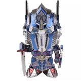 Transformers Mask Optimus Prime 3D Art Model Metal Puzzle DIY Assembled Toy - Toysoff.com