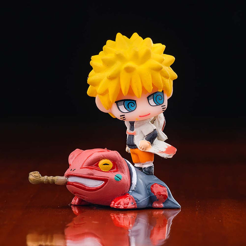 Uzumaki Naruto Namikaze Minato Q Ver Action Figure Set Toy 6cm