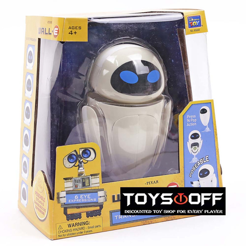 WALL E Face Can Changed EVE Action Figure Model Toy 15cm