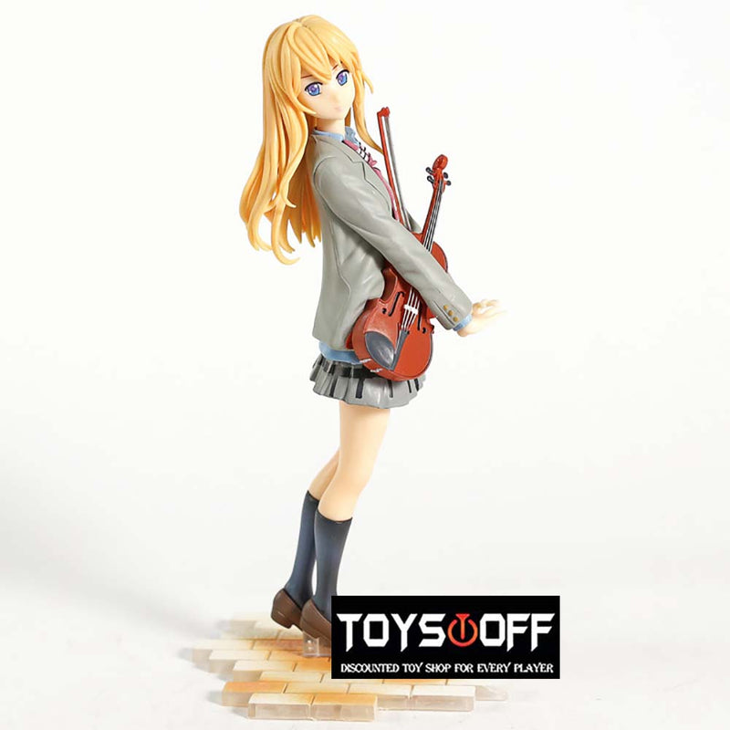 Your Lie In April Miyazono Kaori Action Figure Model Toy 20cm